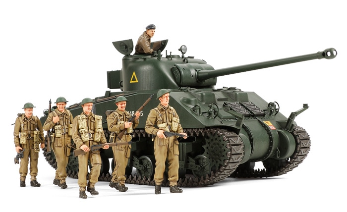1/35 アメリカ軍101空挺部隊とイギリス軍シャーマン戦車 1/35 アメリカ軍101空挺部隊とイギリス軍シャーマン戦車