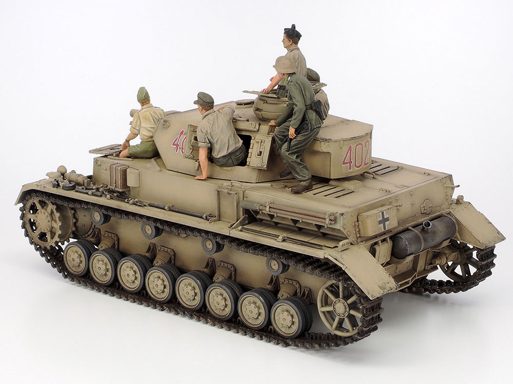1/35 ドイツ IV号戦車F型 伝令バイクセット 北アフリカ戦線
