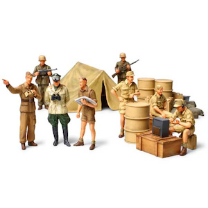 1/48 WWII ドイツ アフリカ軍団歩兵セット【32561】