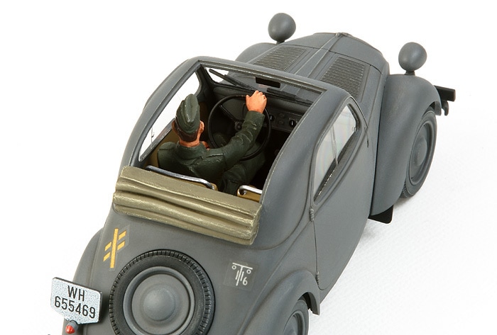 ドイツスタッフカー　ミリタリー　ジオラマ タミヤ 1/35 ドイツ軍スタッフカー シムカ5 完成 | hobby-hobby