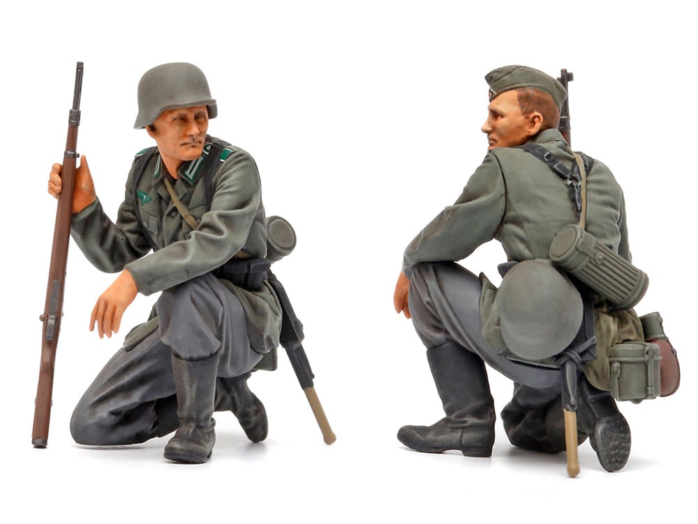 1/35 MM ドイツ歩兵セット（大戦中期）【35371】 | タミヤ | T