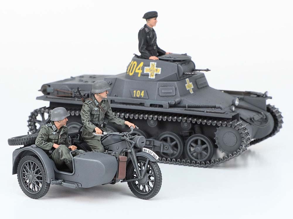 1/35 ミリタリーミニチュアシリーズ No.388 ドイツI号戦車B型