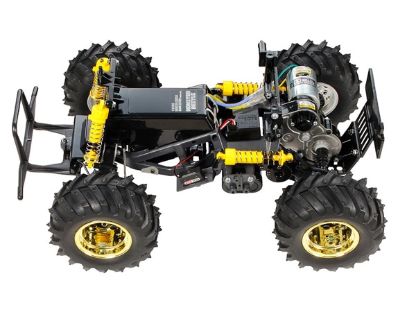 再生産】1/10 電動RCカー モンスタービートル ブラック