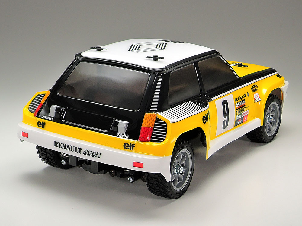 タミヤ ルノー5(サンク)ターボ 1/12 電動RCカー 1/12 電動RCカー ルノー5(サンク) ターボ (M-05Raシャーシ)【RC