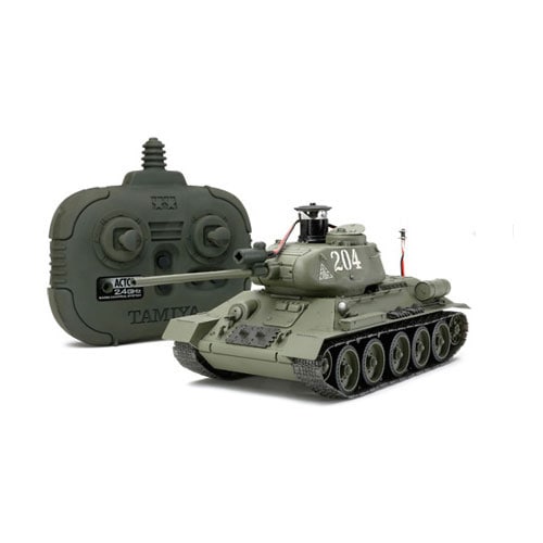 1/35 RC タンク T34-85(2.4GHzプロポ付)【48210】 | Joshin web