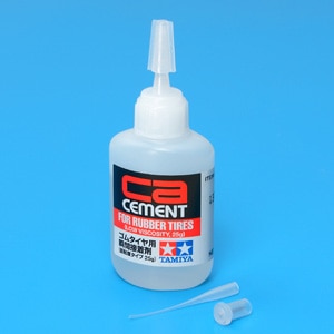 タミヤ｜ゴムタイヤ用 瞬間接着剤（低粘度タイプ 25g）【54511】｜T 54511 ｺﾞﾑﾀｲﾔﾖｳ ｼｭﾝｶﾝ