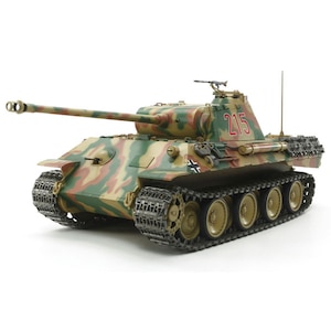 1/25 電動RC組立キット ドイツ戦車 パンサーA（専用プロポ付き）【56605】