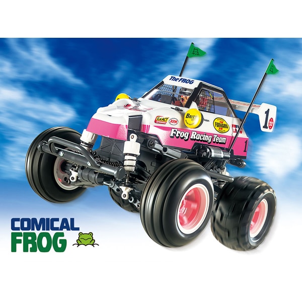 1/10 電動RCカー コミカル マイティフロッグ (WR-02CBシャーシ)【58673】 | Joshin webショップ 通販 | タミヤ |  T 58673 コミカル マイティフロッグ