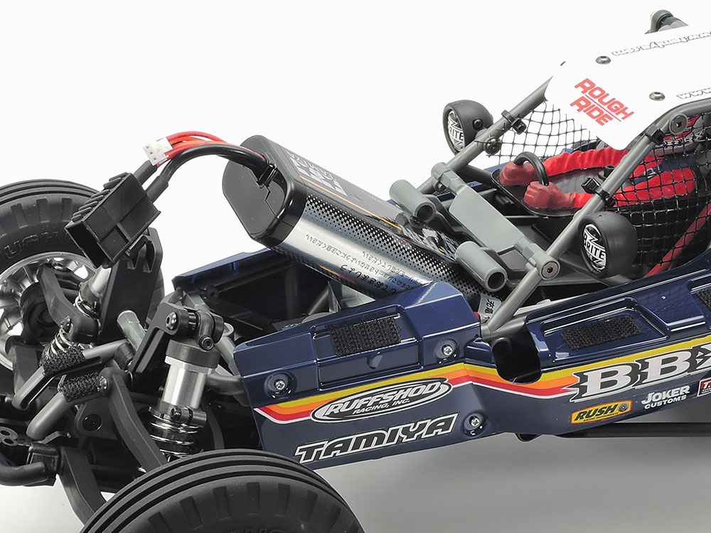 最終値下げ♪「タミヤBBX」未走行、未塗装、フルセット!オプション多数装着。 1/10 電動RCカー組立キット BBX(BB-01シャーシ)【58719