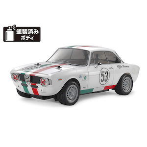 1/10 電動RC組立キット アルファロメオ ジュリア スプリント GTA クラブレーサー（MB-01シャーシ）（塗装済みボディ）【58732】