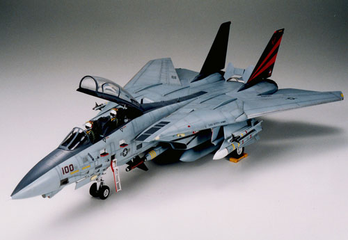 タミヤ 1／ 32 グラマン F－14A トムキャット “ブラックナイツ”60…-