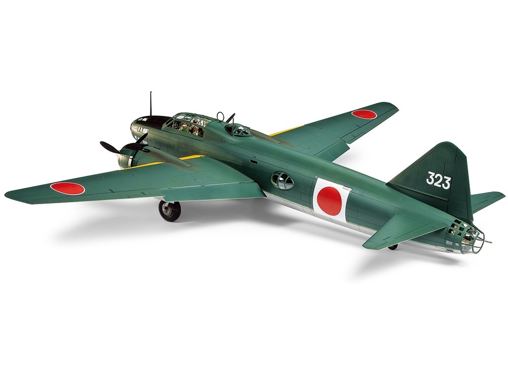 1/48 一式陸上攻撃機11型 山本長官搭乗機（人形17体付き