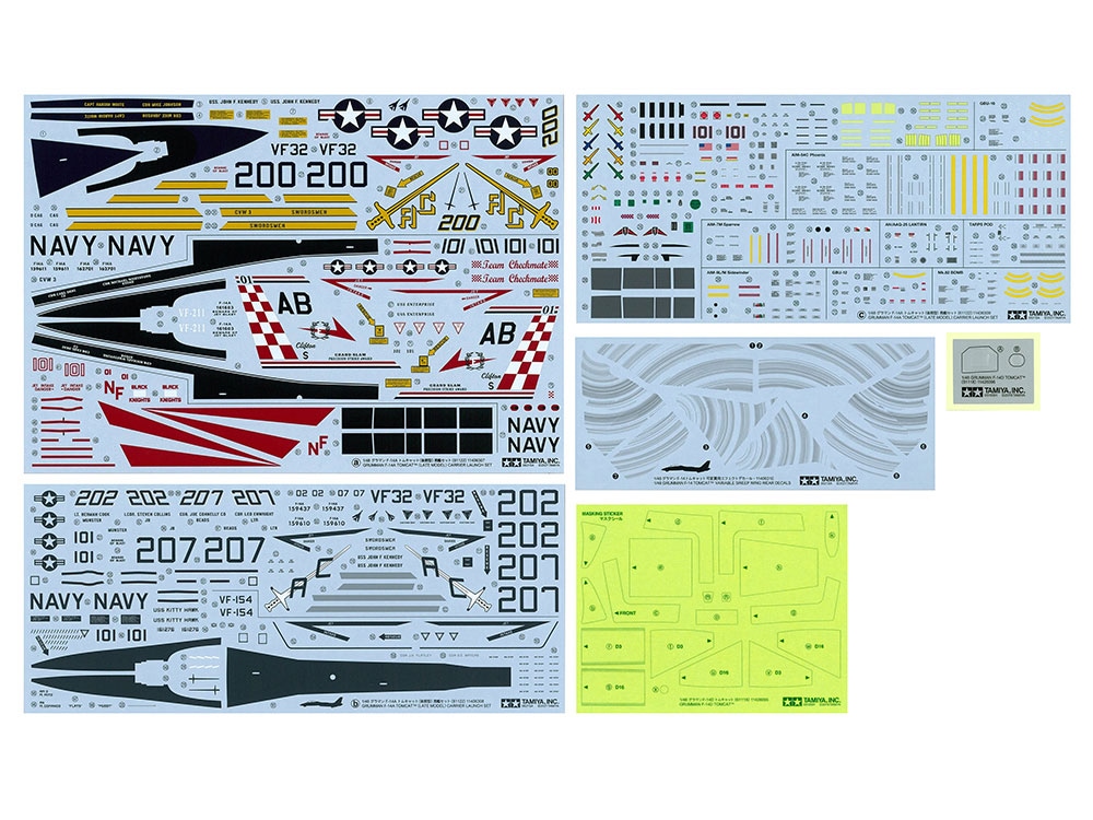 1/48 グラマン F-14A トムキャット (後期型) 発艦セット【61122