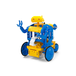 チェーンプログラムロボット工作セット（ブルー/イエロー）【特別企画商品】【69931】