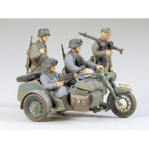 【中古】プラモデル 1/35 独 オートバイ兵 サイドカー3体 ウップン晴し [MB3539] 1/35 ミリタリーミニチュアリシリーズ ドイツ BMW R75 サイドカー【35016】 | タミヤ | タミヤ 16BMWR75サイド |  Joshin webショップ 通販