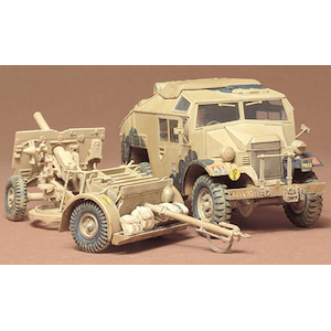 1/35 イギリス・25ポンド砲とクオード・ガントラクター【35044】