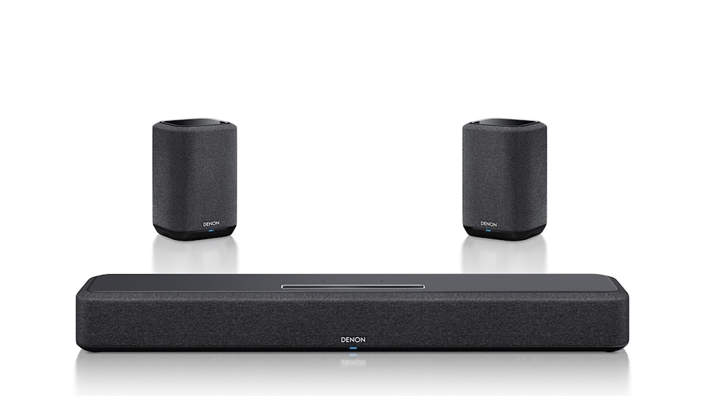 ホームシアターシステム（DenonHome Sound Bar 550とDenon Home 150 NV2台のセット） | デノン | DENON  HOME SOUND BAR 550 SURROUND SET | Joshin webショップ 通販