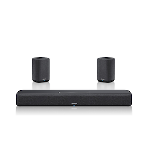 ホームシアターシステム（DenonHome Sound Bar 550とDenon Home 150 