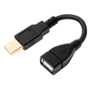 MCO�bUSB�����P�[�u�� 0.15m�bUSB-EX21BK