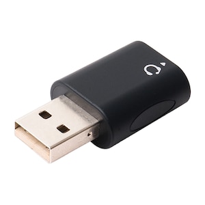 MCO�b�I�[�f�B�I�ϊ��A�_�v�^ USB�|�[�g 3.5mm�~�j�W���b�N 4�Ƀ^�C�v�bPAA-U4P