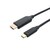 MCO�bUSB Type-C-HDMI�ϊ��P�[�u�� 2m�bUSD-FH20/BK