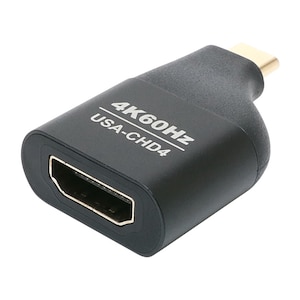 MCO�b4K60Hz�Ή� USB Type-C �| HDMI�ϊ��A�_�v�^ �R���p�N�g�^�C�v�bUSA-CHD4/BK