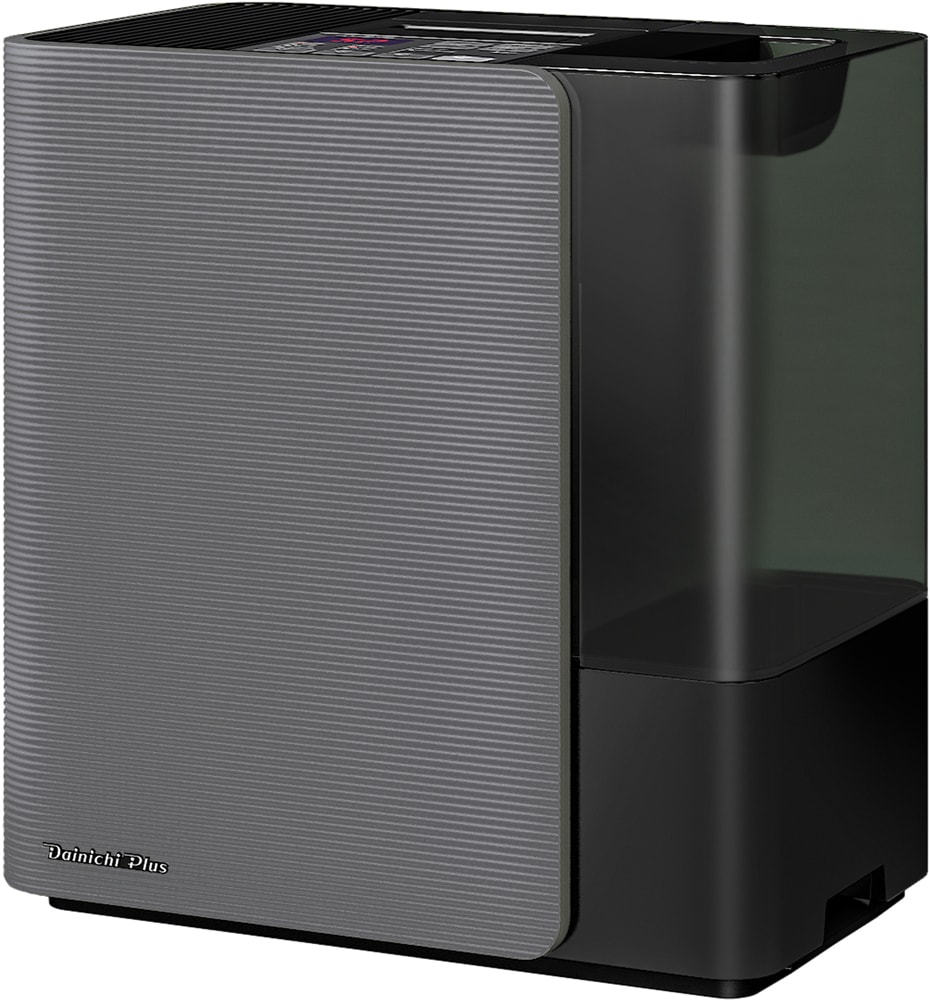 ハイブリッド式加湿器（木造20畳/プレハブ洋室33畳まで チャコール
