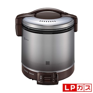 リンナイ｜ガス炊飯器【プロパンガスLP用】　ダークブラウン｜RR-100FS(A)(DB)-LP