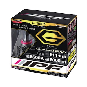 IPF�bLED�w�b�h�����v�o���u G�V���[�Y�@BULB TYPE : H11(2��)�bG301HLB