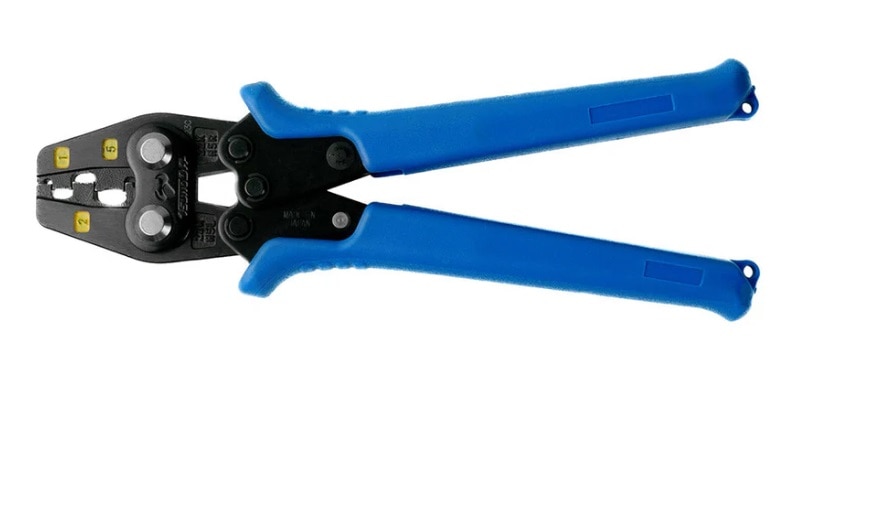 圧着工具 180mm 絶縁被覆付閉端接続子用 CE1/CE2/CE5 | ツノダ | TPH-5