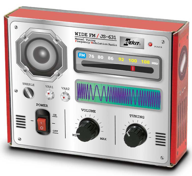 ワイドFMはこらじ【JS-631】 | ELEKIT | EK JS-631 ワイドFM