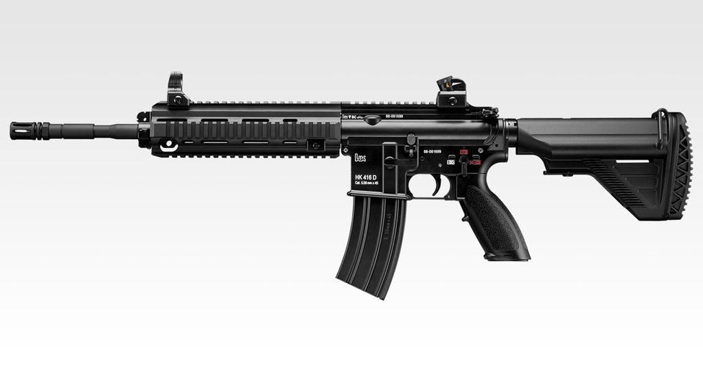 東京マルイ 次世代電動ガン HK416D デルタカスタム BK 黒 美品