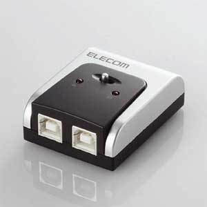 エレコム｜USB2.0/1.1準拠USB切替器（2回路）｜U2SW-T2