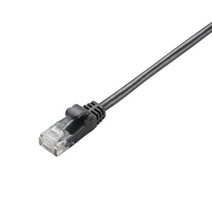 �G���R���bCAT5E���� �X�^���_�[�h ���炩LAN�P�[�u���i�u���b�N�E5m�j�bLD-CTY/BK5