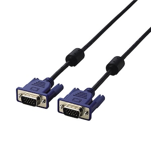 �G���R���bD-Sub15�s�� �A�i���O�ڑ��p �f�B�X�v���C�P�[�u�� 1.0m�bCAC-10BK