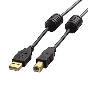 �G���R���bUSB2.0�P�[�u�� 1.5m 0.5A(�u���b�N)�bU2C-BF15BK