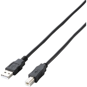 �G���R���b�G�RUSB2.0�P�[�u�� A-B�^�C�v 5m 0.5A �u���b�N�bU2C-JB50BK