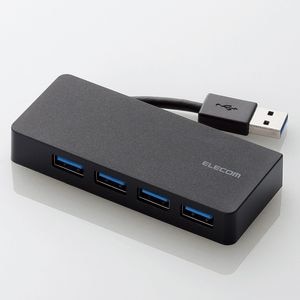 �G���R���b4�|�[�gUSB3.0�n�u �P�[�u�����[�^�C�v�i�u���b�N�j�bU3H-K417BBK