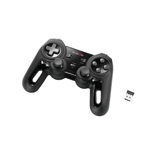 エレコム｜無線ゲームパッド 13ボタン Xinput 振動 連射 高耐久（ブラック）｜JC-U4113SBK