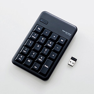 �G���R���b2.4GHz���C�����X�e���L�[�p�b�h�bTK-TDM017BK