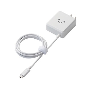 �G���R���b�ySwitch�zAC�[�d�� USB_Type-C �P�[�u����̌^ 1.5m 5V3A�Ή� �z���C�g�t�F�C�X�bMPA-GMAC01WF
