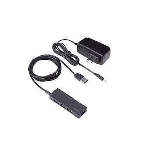 �G���R���b�yPS4�zUSBHUB2.0 AC�A�_�v�^�t �Z���t�p���[ 4�|�[�g �u���b�N�bU2H-GMA4SBK