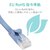 エレコム｜LANケーブル CAT6 スーパーフラットタイプケーブル 20.0m（ブルー）｜LD-GF2/BU20