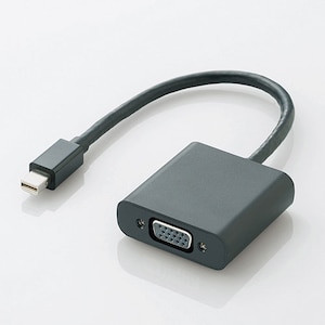 �G���R���bMini DisplayPort-VGA�ϊ��A�_�v�^ 0.15m�i�u���b�N�j�bAD-MDPVGABK