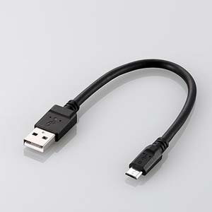 �G���R���b2A�Ή��ʐM/�[�d�pmicroUSB�P�[�u�� 0.2m�i�u���b�N�j�bMPA-AMB2U02BK