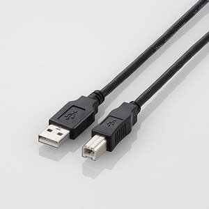 �G���R���bUSB2.0�P�[�u���@A-B�@5.0m 0.5A�i�u���b�N�j�bU2C-BN50BK