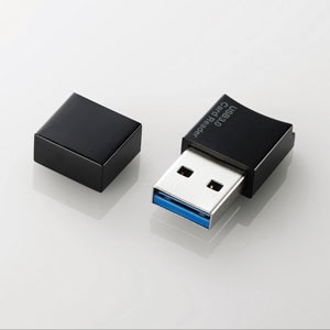 エレコム｜USB3.0対応microSD専用メモリカードリーダ（ブラック）｜MR3-C008BK