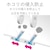 エレコム｜ほこり防止シャッター付 雷ガードタップ 2ピン・6個口・2.5m（ホワイト）｜T-K6A-2625WH
