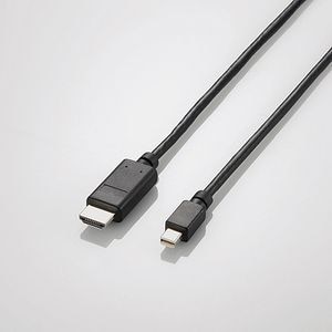 �G���R���bMiniDisplayPort-HDMI�ϊ��P�[�u�� 2.0m�i�u���b�N�j�bAD-MDPHDMI20BK