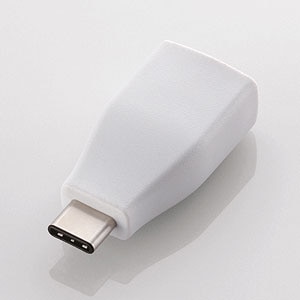 �G���R���bType-C�ϊ��A�_�v�^�iType-C�I�X - USB3.1 Standard-A���X�E�z���C�g�j�bUSB3-AFCMADWH